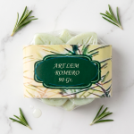 Jabón Natural de Romero Astringente y Tonificante