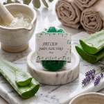 Jabón Natural de Aloe Vera Regenerador y Antiedad