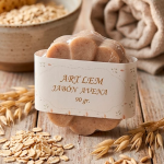 Jabón Natural de Avena Exfoliante y Regulador