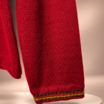 Saco bordado en baby alpaca