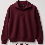 Polera SYJO Oversize Unisex Medio Cierre Franela Reactiva